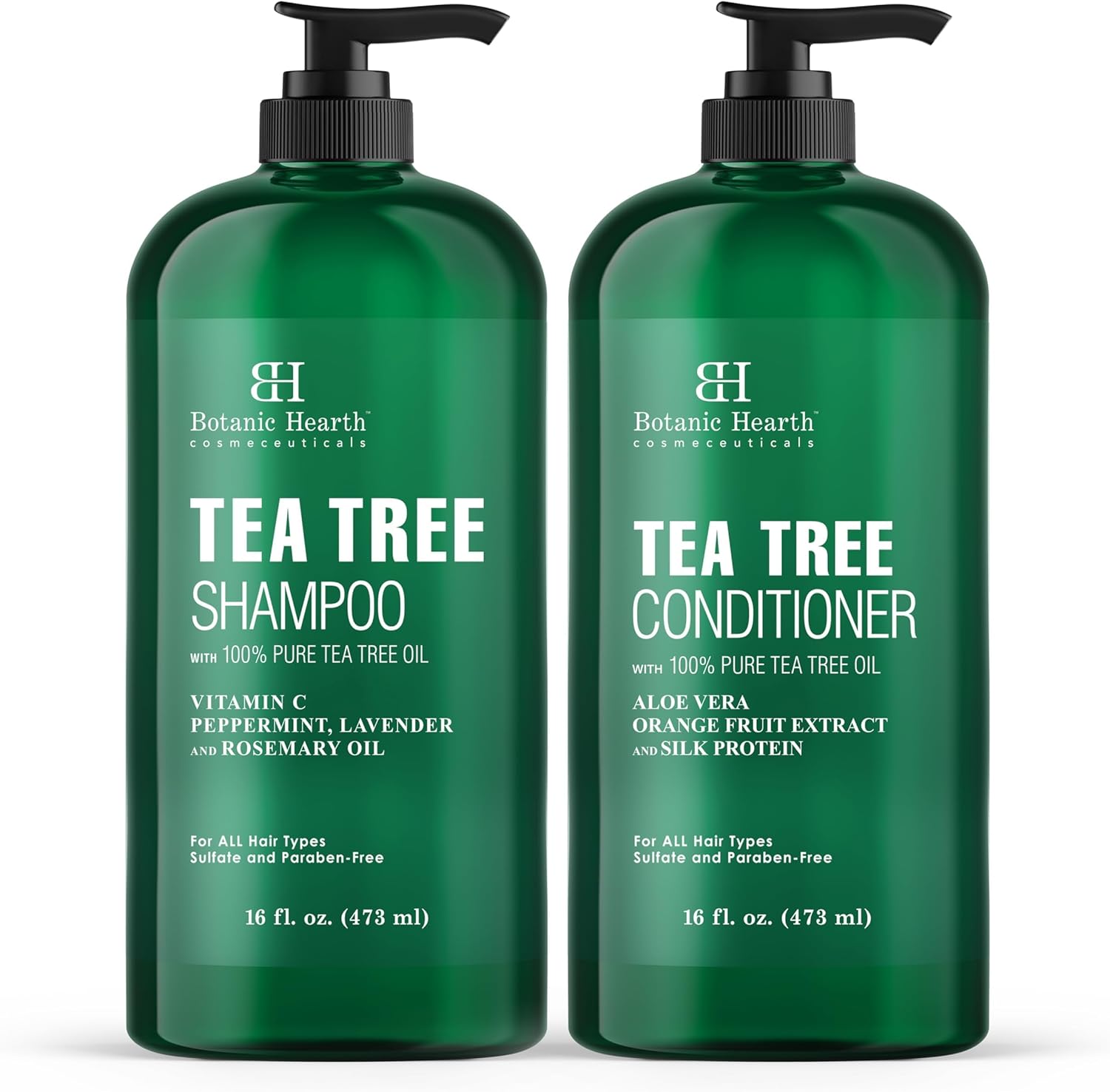 Botanic Hearth Tea Tree Shampoo and Conditioner