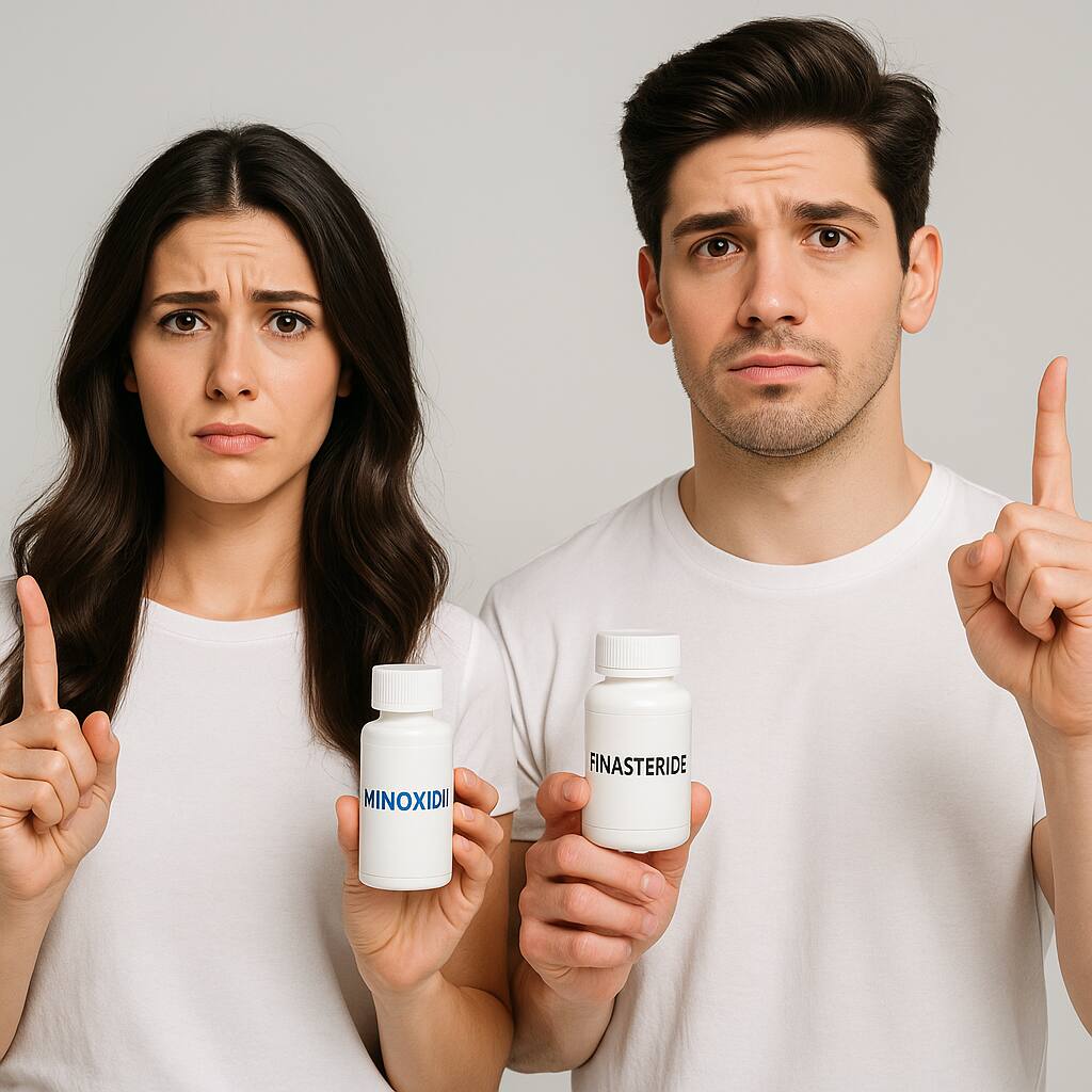 Minoxidil vs Finasteride which one to chose