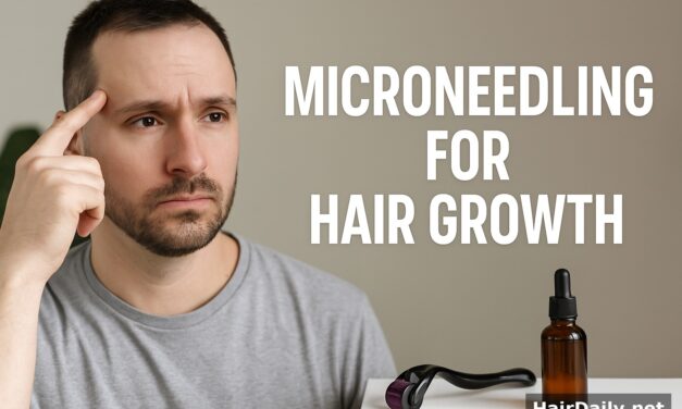 Microneedling + Minoxidil for Hair Growth: Needle Sizes, Frequency & Results